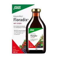 莎露斯铁元(Salus Floradix)德国 原装进口铁元素口服液500ml/瓶成人补充维生素C 补充铁补血口服液