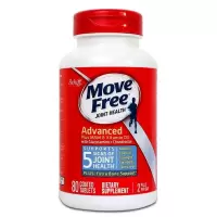 Move Free益节氨糖软骨素钙片红瓶200粒 美国进口 维骨力氨基葡萄糖 软骨素中老年人保护关节