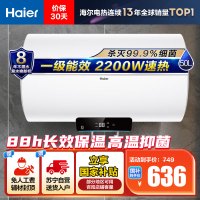 海尔(Haier)50升电热水器EC5001H-Eco1 金刚搪瓷胆 享国家补贴 一级能效 2200W高效加热 长效保温