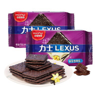 马奇新新 力士岩盐夹心饼干(190g岩盐香草+190g岩盐巧克力)