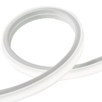 百士安 LED硅胶灯带线条灯带嵌入式明装柔性线形灯 14*14mm三面发光+24V/米