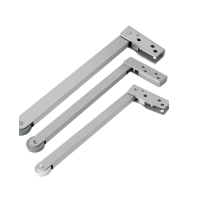 JUBKJ五金工具配件消防门顺位器304不锈钢款[长280MM]胶轮,规格:280*89mm