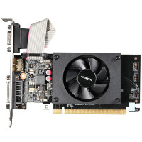 技嘉(GIGABYTE)GeForce GT 710 2G DDR3 显卡 半高刀卡设计/耐久设计 N710D3-2GL