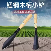 挖野菜铲子园艺工具套装家用种花移苗起苗器养花赶海农用铁铲铁锹-【尖嘴+宽头】*2支;无规格