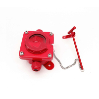 泰航 船舶火警按钮DK7-2风油切断按钮250V10A钢质尼龙