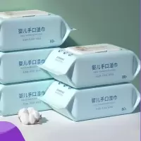 湿巾抽取式私密处事后卫生擦脸鞋婴儿手口专用湿纸巾居家日用套装-6包湿纸巾