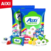 Aixi无糖薄荷糖餐饮招待散装糖果批发压片糖果