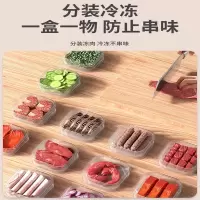 冰箱收纳盒冻肉保鲜盒分格盒子食物分装盒食品级肉类冷冻盒整理盒