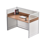 迅迈 单人位1200*600*750mm办公家具职员办公桌简约现代屏风隔断工位