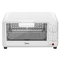 美的(Midea) PT10K1 电烤箱 10L (台) 灰白