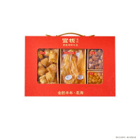 官栈 金胶丰年菌菇海鲜干货礼盒250g