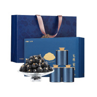杞里香(QiLiXiang) 大果黑枸杞-礼遇繁花蓝色礼盒 300g(18罐)