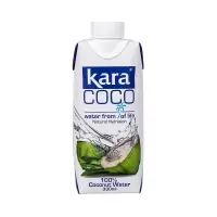 KARA椰子水330ML*6瓶 含电解质 快速补水0脂
