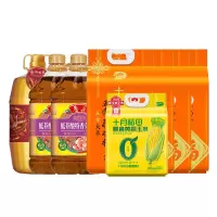 十月稻田 大米 食用油 玉米 套餐