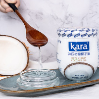 KARA椰子油500ml*1瓶 原装进口天然冷压初榨