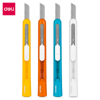 得力(deli)2025美工刀(混色)颜色随机发 48把/包
