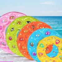 成人脖圈腋下救生圈男女大童宝宝浮圈小孩游泳助手加厚儿童游泳圈-青少年款2个;双层水晶圈