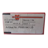 伍尔特钢号码 字母版 1盒