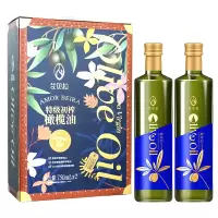 艾贝拉特级初榨橄榄油食用油 750ml*2