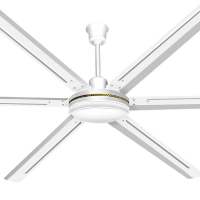 奥克斯 AUX 80寸大吊扇 工业级大风力吊顶扇车间厂房吊式电风扇 AUX-FD-80A-H-DSDG 白色(不含安装)