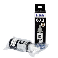 爱普生(EPSON) T672 墨水适用于L221/L363/L351/L565/L455 墨仓式打印机墨水T6721黑