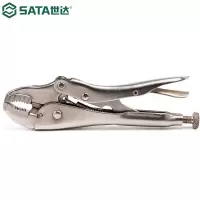 世达(SATA)圆口带刃大力钳 10寸 71103