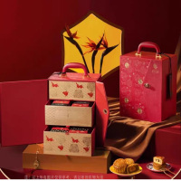 稻香村鎏光熠月11味18饼(广式白莲蓉蛋黄月饼100g×1 精制五仁月饼100g×1 滇式云腿月饼60g×2等)