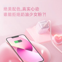 安克20W安芯充电器 奶油粉 A2637656