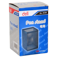 得力909笔筒(黑)(只)...