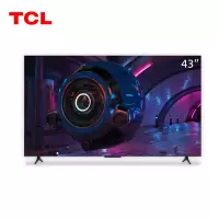 TCL 43G50E 液晶电视 43英寸 超薄巨屏高画质智能电视1+8GB内存极窄下边框金属无中框外观