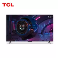 TCL 43G50E 液晶电视43英寸超薄巨屏高画质 智能电视 1+8GB内存极窄下边框金属无中框外观