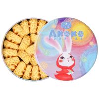 AKOKO经典小花曲奇160g/盒 海盐芝士蜂蜜味