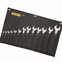 史丹利(STANLEY)13件套公制精抛光双开口扳手 93-613-22