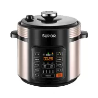 苏泊尔(SUPOR)SY-60YC8010E 电压力锅 全自动家用智能电饭煲 6L 底盘加热 双胆 金色