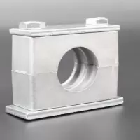 重型铝合金管夹 单孔 114mm