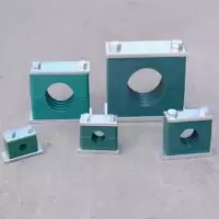 重型塑料管夹 单孔 50mm 货期5-10天