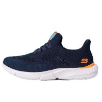 Skechers斯凯奇男士新款百搭透气耐磨缓震防滑运动休闲鞋210281-NVOR ZP