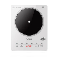 美的(MIDEA)22RB12 电磁炉 超薄电磁灶立体测温煎炒炖煮涮炸多功能预约定时四重防水