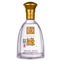 今世缘 国缘对开白酒柔雅型 42度 500ml 单瓶装