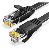 绿联(UGREEN)六6类千兆路由器电脑宽带网线六类网线千兆成品网络跳线机房跳线 六类千兆-NW102 3米