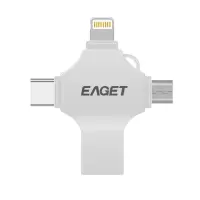忆捷(EAGET) CF12 苹果安卓type-c四合一U盘手机电脑两用优盘 64G