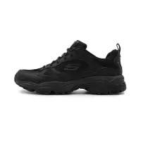 Skechers斯凯奇男鞋新款厚底老爹鞋时尚透气运动鞋轻便缓震跑步鞋51706-BBK ZP