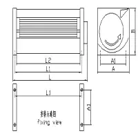 干式变压器冷却风机 GFD470-130 A 1台