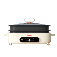 杜邦(DUPONT)一机双盘 超大容量 多功能电烤锅电火锅 PKG-KY1201