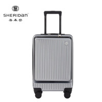 SHERIDAN喜来登—20寸前开盖拉杆箱/SHX-2306 银色
