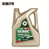 龙蟠 全合成润滑油 SONIC 9688 0W-40 4L 桶