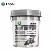 龙蟠 柴油发动机油 四季通V8000 CI-4 20W-50 18L 桶