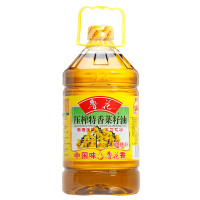 鲁花压榨菜籽油 4L食用油