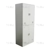 翌嘉 YJ4041805 简易衣柜四门更衣柜宿舍物品柜储物柜