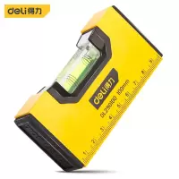 得力(deli) 100mm水平尺迷你(黄)DL290100
